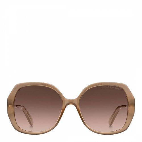 Beige Square Sunglasses - Marc Jacobs - Modalova