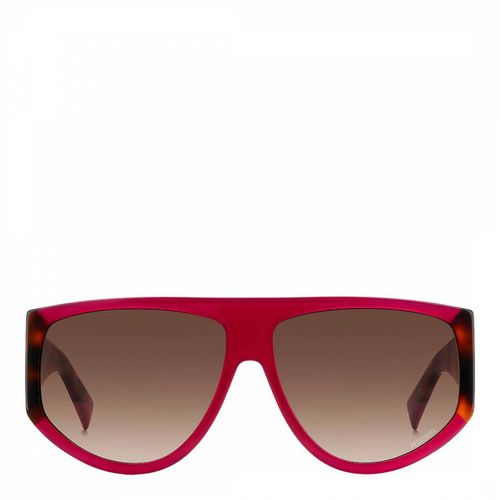Cyclamen Havana Square Flat Top Sunglasses - Missoni - Modalova