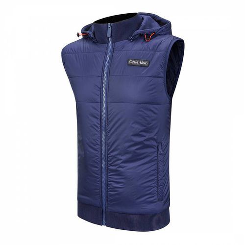 Navy Calvin Klein Lightweight Gilet - Calvin Klein Golf - Modalova