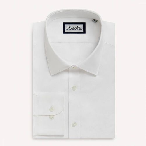 White Regular Fit Cotton Shirt - Charlie Allen - Modalova