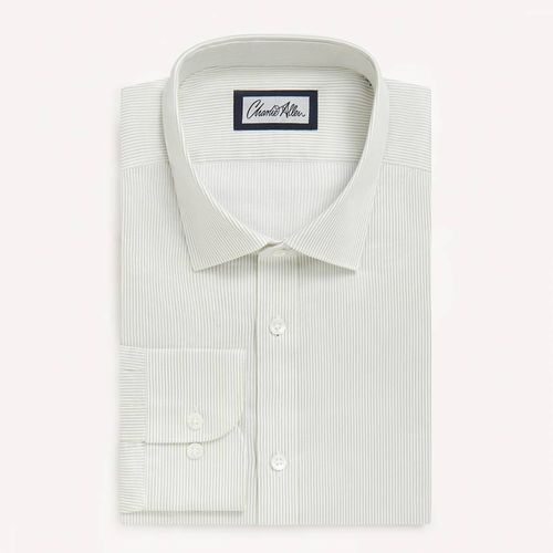 Stripe Regular Fit Cotton Shirt - Charlie Allen - Modalova