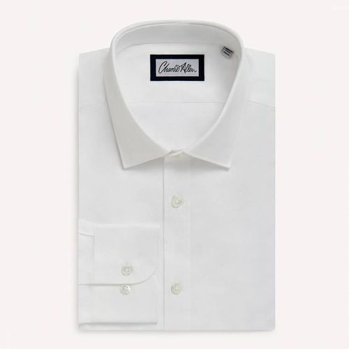 White Regular Fit Cotton Shirt - Charlie Allen - Modalova