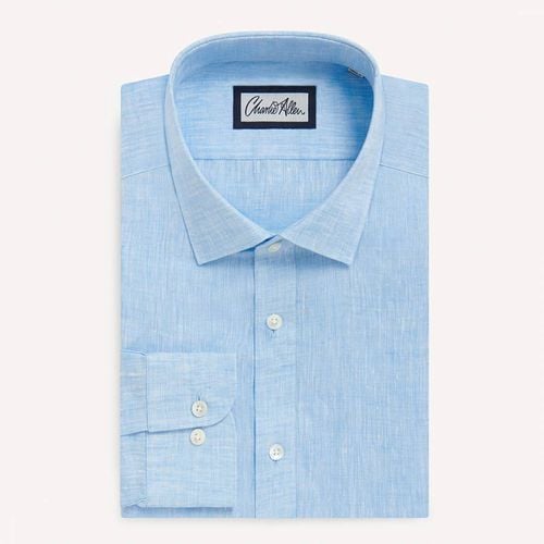 Sky Regular Fit Linen Shirt - Charlie Allen - Modalova