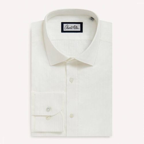 Stripe Regular Fit Cotton Shirt - Charlie Allen - Modalova