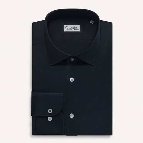 Navy Regular Fit Cotton Shirt - Charlie Allen - Modalova