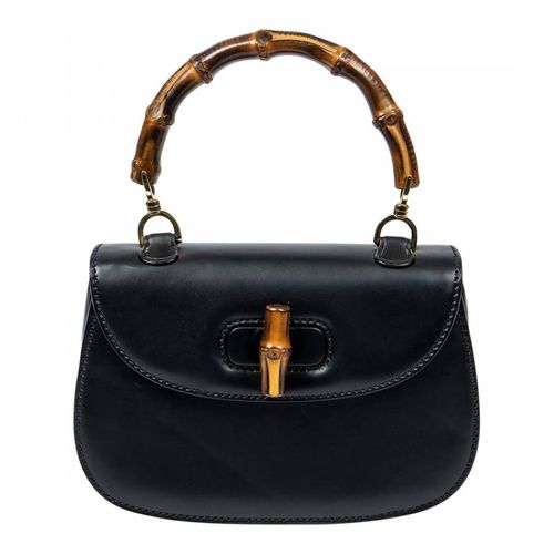 Black Vintage Bamboo Shoulder Bag - Vintage Gucci - Modalova