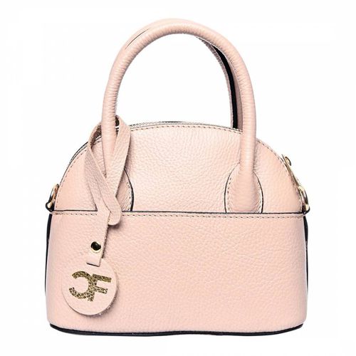 Pink Italian Leather Shoulder Bag - Carla Ferreri - Modalova