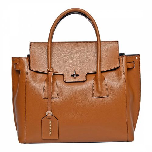 Brown Italian Leather Crossbody bag - Luisa Vannini - Modalova