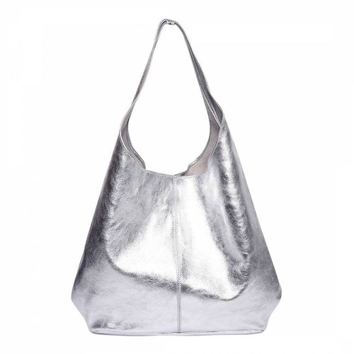 Italian Leather Top Handle Bag - Luisa Vannini - Modalova