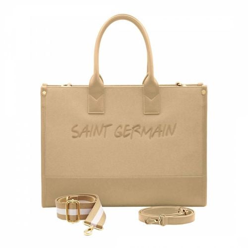 Beige Quartier Latin Tote Bag - Ateliers Saint Germain - Modalova