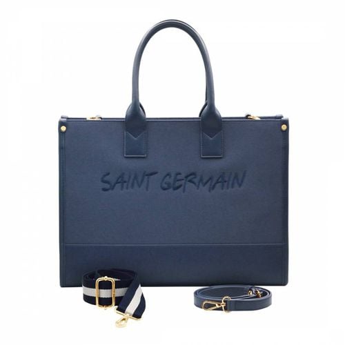 Navy Quartier Latin Tote Bag - Ateliers Saint Germain - Modalova