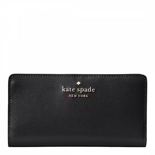 Currant Staci Saffiano Leather Large Slim Bifold Wallet - Kate Spade - Modalova