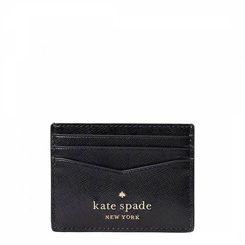 Staci Saffiano Leather Small Slim Card Holder - Kate Spade - Modalova