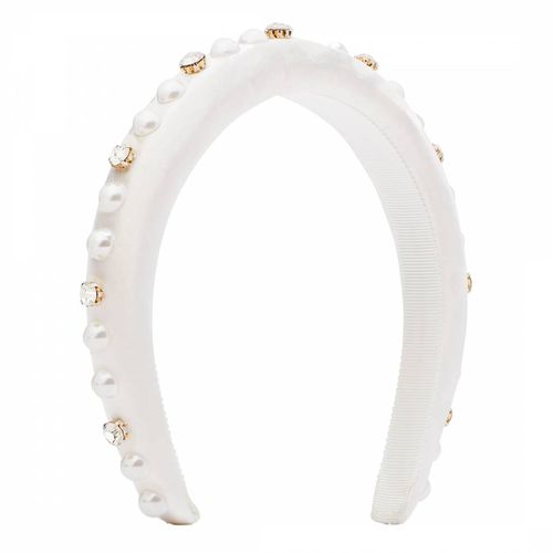 Cream Bridal Embellished Headband - Kate Spade - Modalova