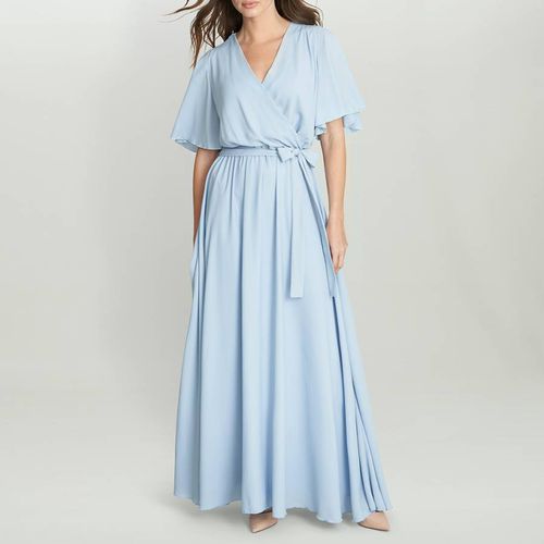 Pale Crissy Cape Sleeve Maxi Dress - Gina Bacconi - Modalova