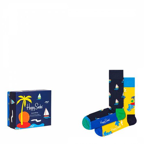 Multi 2-Pack Sail Away Gift Set - Happy Socks - Modalova