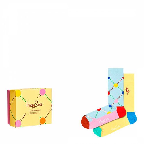 Pack Argyle Dot Socks Gift Set - Happy Socks - Modalova