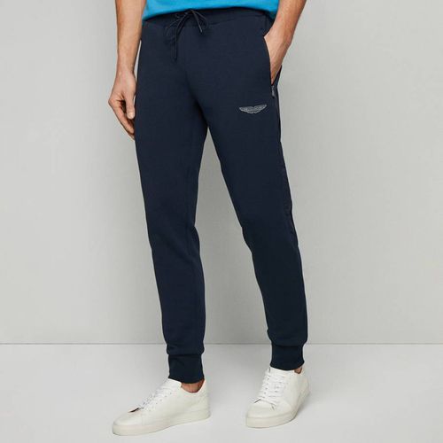 Navy Drawstring Joggers - Hackett London - Modalova