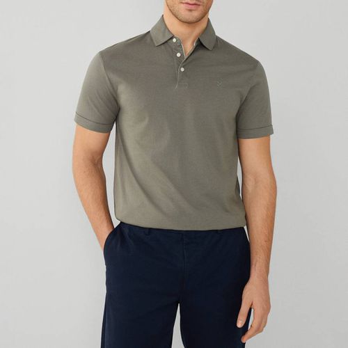 Short Sleeve Cotton Polo Shirt - Hackett London - Modalova