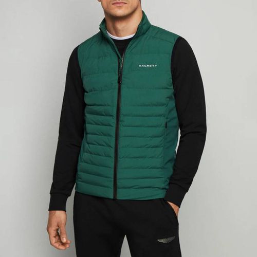 Green Padded Gilet - Hackett London - Modalova