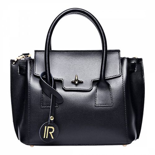 Black Leather Handbag - Isabella Rhea - Modalova