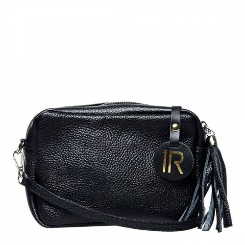 Black Leather Shoulder Bag - Isabella Rhea - Modalova