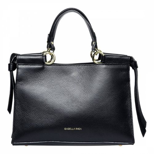 Black Leather Handbag - Isabella Rhea - Modalova