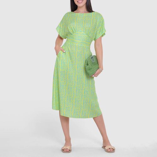 Green A-line Kimono Dress - Closet - Modalova