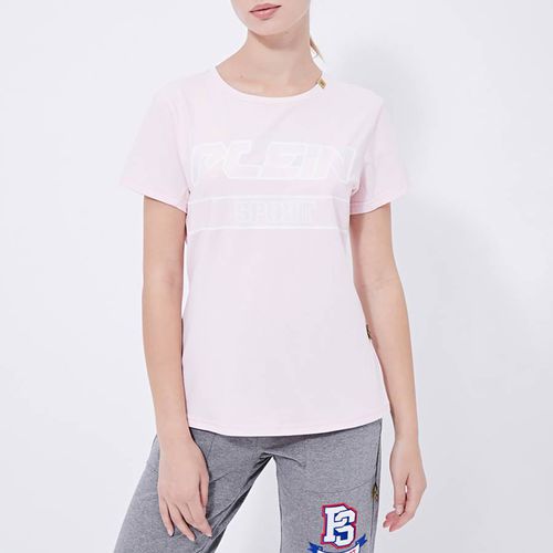Pink Crew Neck T-Shirt - Philipp Plein - Modalova
