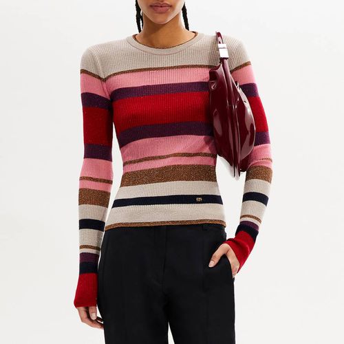 Multi Stripe Knitted Wool Blend Top - Sonia Rykiel - Modalova