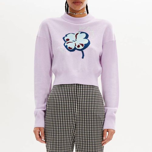 Lilac Floral Jumper - Sonia Rykiel - Modalova