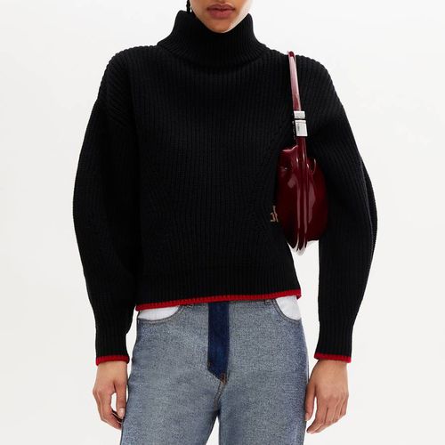 Ribbed Turtle Neck Wool Jumper - Sonia Rykiel - Modalova