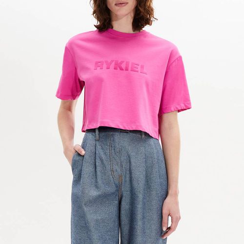 Pink Rykiel Cropped T-Shirt - Sonia Rykiel - Modalova