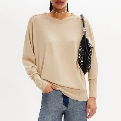 Beige Wool/Silk Oversized Jumper - Sonia Rykiel - Modalova