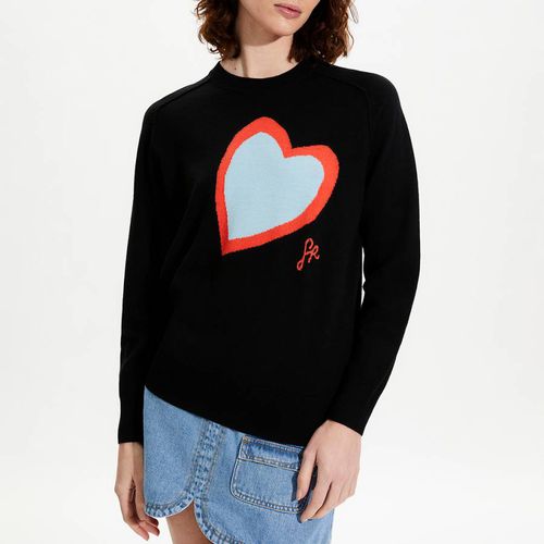 Black Heart Jumper - Sonia Rykiel - Modalova