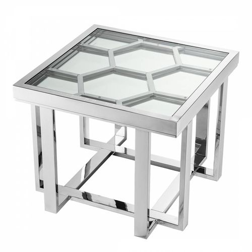 Skeleton Side Table Silver - EICHHOLTZ X PHILIPP PLEIN - Modalova