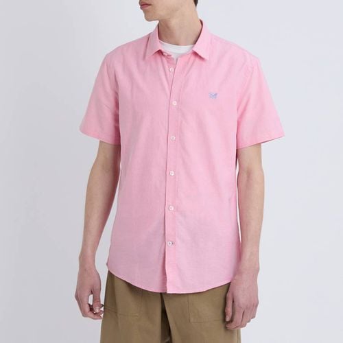 Pink Oxford Short Sleeve Shirt - Crew Clothing - Modalova