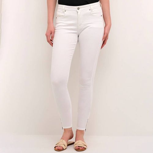 White Cotton Celina Jean - My Essential Wardrobe - Modalova