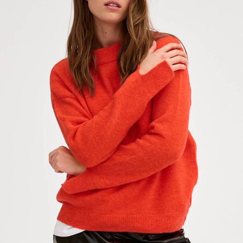 Orange Wool Blend Jumper - My Essential Wardrobe - Modalova