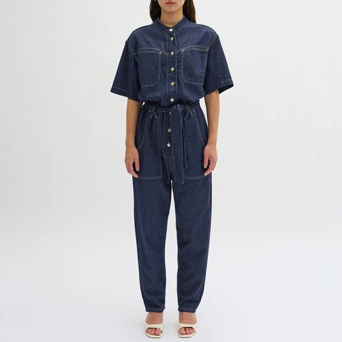 Dark Blue Cotton Malo Jumpsuit - My Essential Wardrobe - Modalova