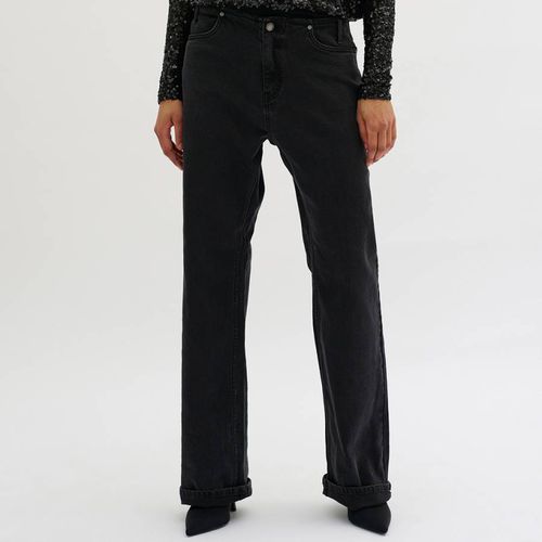 Black Wide Leg Jean - My Essential Wardrobe - Modalova