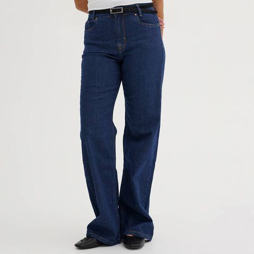 Indigo Wide Leg Cotton Jean - My Essential Wardrobe - Modalova