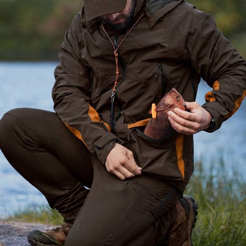 Brown Mens Waterproof Jacket - Seeland - Modalova