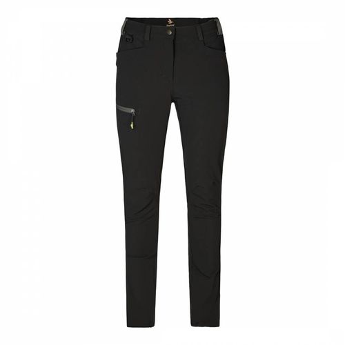 Black Womens Stretch Trousers - Seeland - Modalova