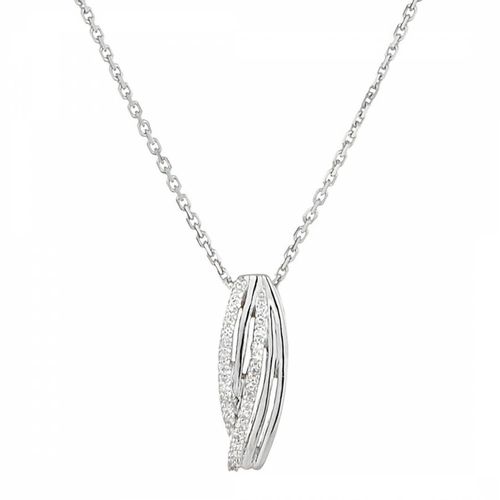 Silver Affluence Diamond Pendant - Diamantini - Modalova