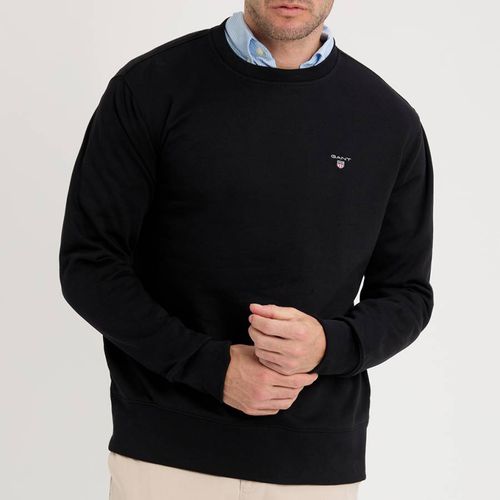 Regular Fit Cotton Blend Crew Neck Sweatshirt - Gant - Modalova