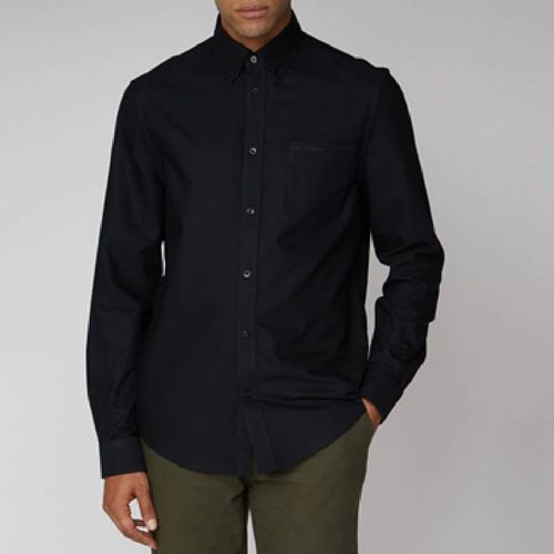 Black Long Sleeve Cotton Shirt - Ben Sherman - Modalova