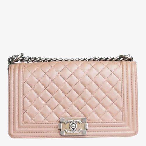Pink 2014-2015 Medium Boy Bag - Pre-Loved Chanel - Modalova