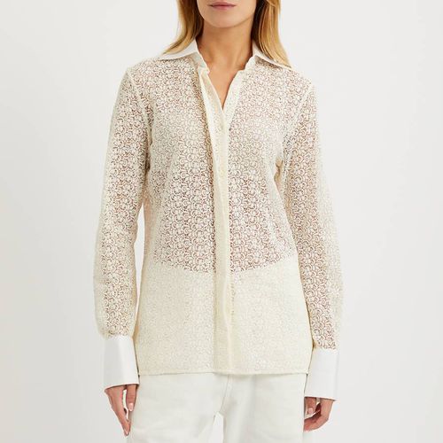 Lace Embroidered Shirt - Size IT 42 - Pre-Loved Ba&sh - Modalova