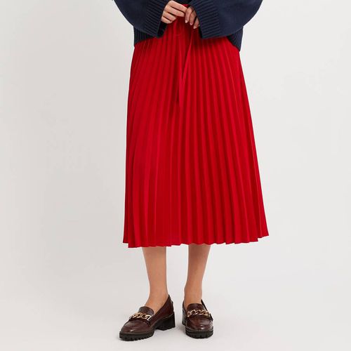 Pleated Elasticated Waist Skirt - Size 10 - Pre-Loved Valentino - Modalova